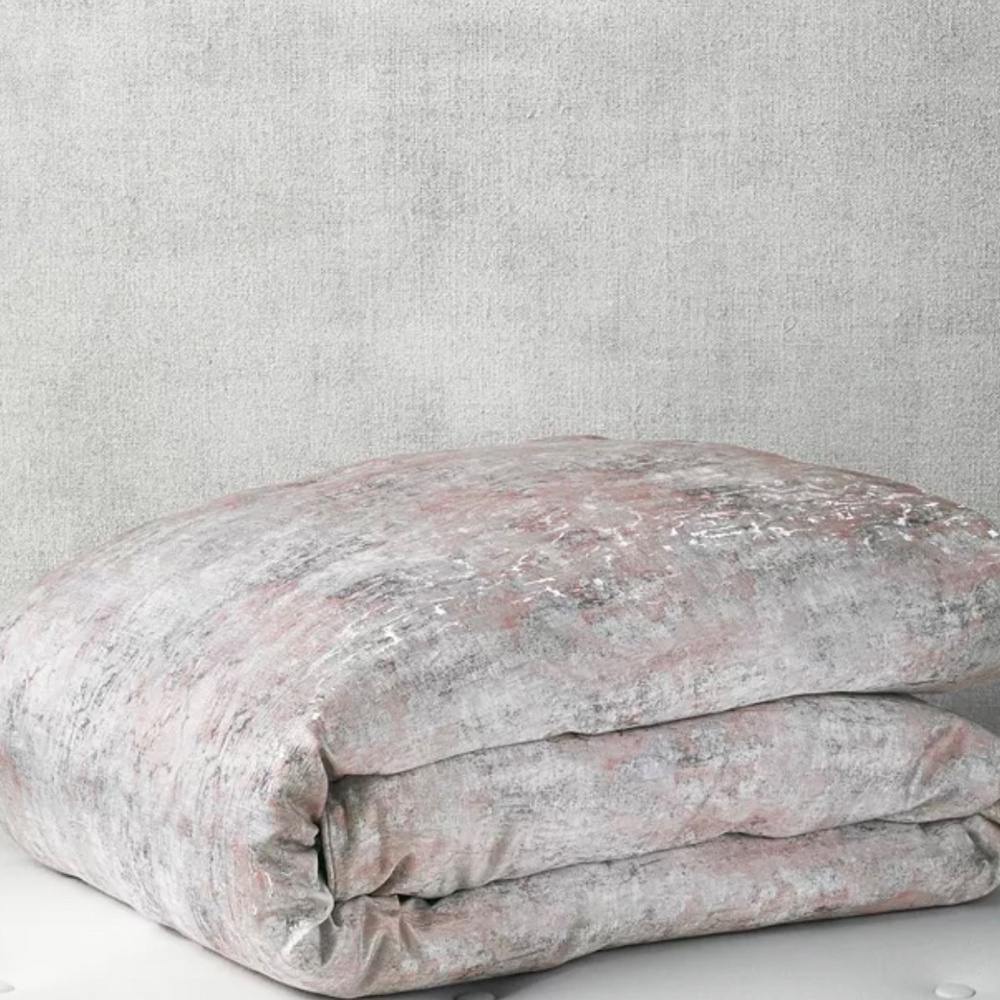 Hudson Park Collection Greystone Duvet Cover, King - Exclusive NIP - Picture 6 of 8